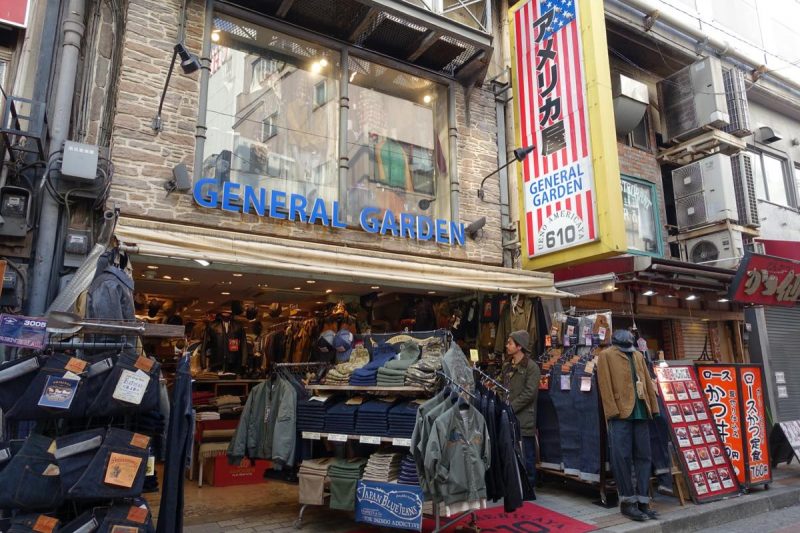 上野アメ横のアメカジ店