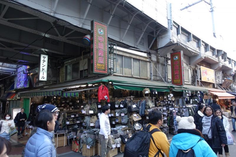 上野アメ横のアメカジ店