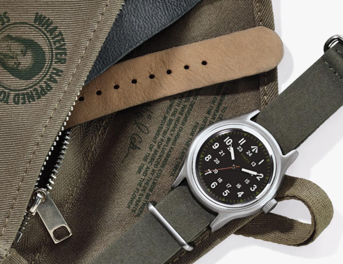 新品 Nigel Cabourn x TIMEX ナイジェルケーボン タイメック