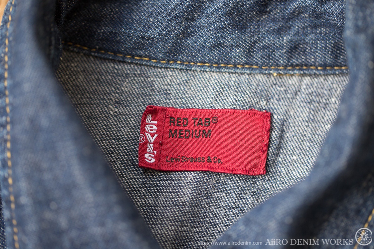 Levi's "RED TAB" のデニムシャツ（リーバイス）を研究 | AiiRO DENIM WORKS