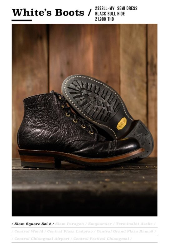 White's boots in Thailand