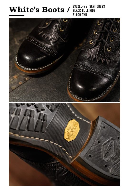 White's boots in Thailand