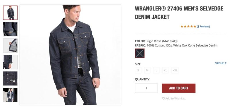WRANGLER（ラングラー）made in USA モデル【27406コレクション】