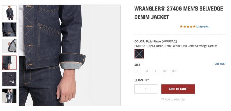 WRANGLER（ラングラー）made in USA モデル【27406コレクション】