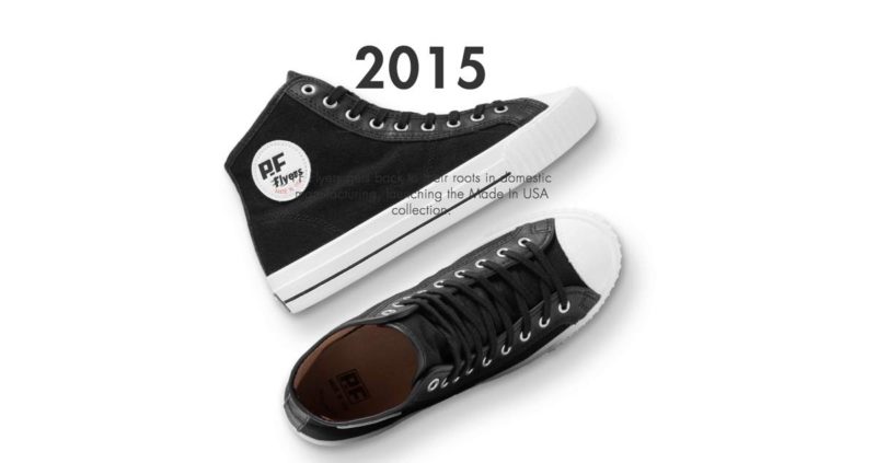 PF FLYERS（ピーエフフライヤーズ） made in USAのスニーカー