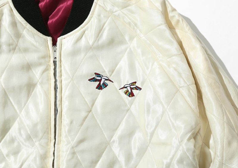 ロ*ん様 テーラー東洋　ハチドリ　ナスカの地上絵　リバーシブル ロ*ん様 テーラー東洋 ハチドリ ナスカの地上絵 リバーシブル ロ*ん様