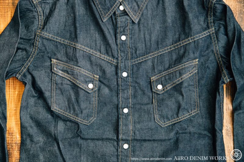 TCB デニムウエスタンシャツ RANCHMAN Shirt