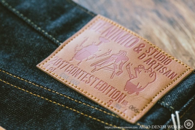 STUDIO D'ARTISAN X DENIMIO コンテストモデルジーンズ