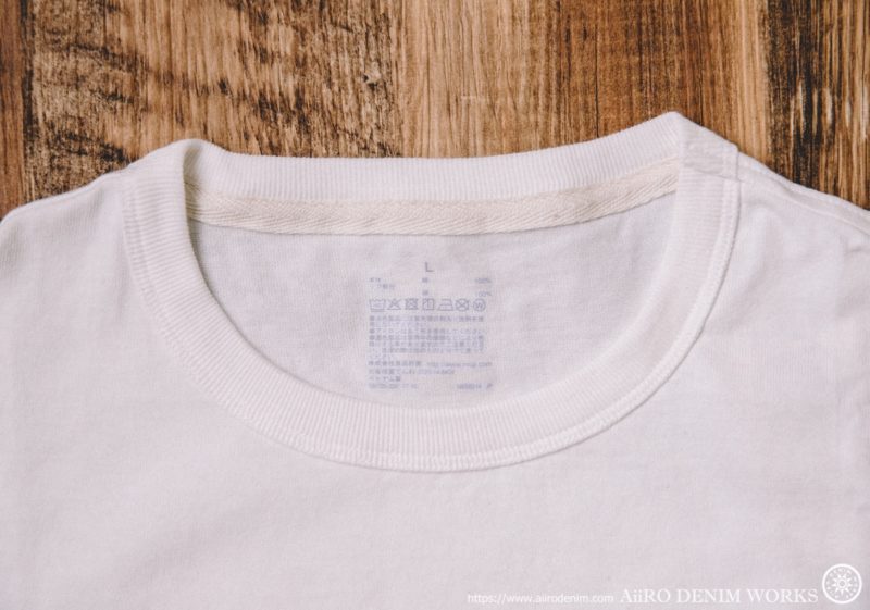 MUJI オーガニックコットン 太番手Tシャツ
