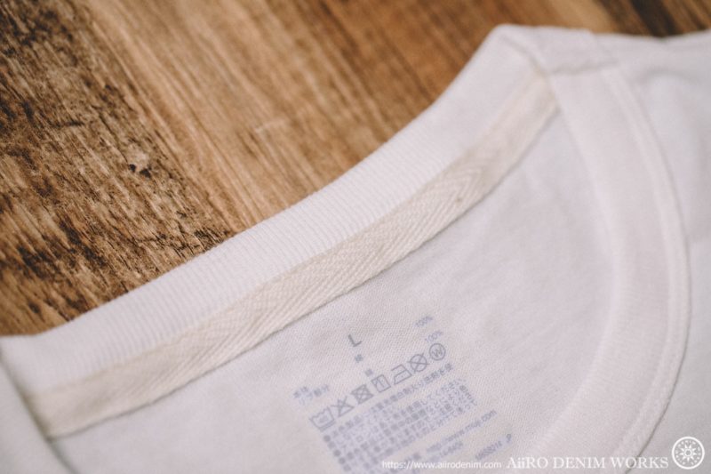 MUJI オーガニックコットン 太番手Tシャツ