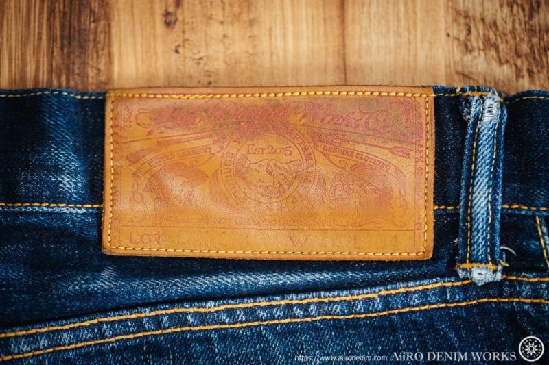 Cherokee(サンプル) 色落ち・経年変化