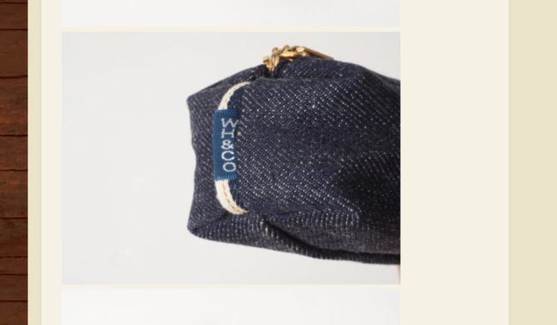 ウエアハウス　デニムペンケース　ノベルティ