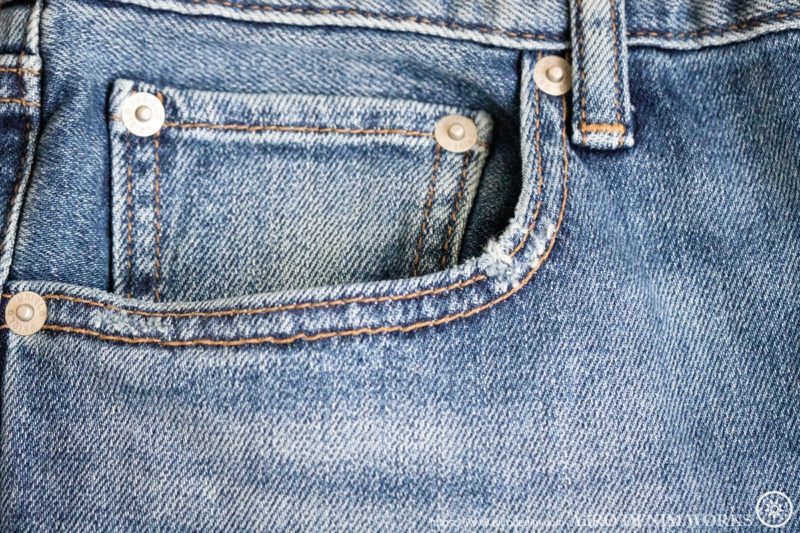 ユニクロ　おすすめジーンズ・デニム「スリムフィットダメージジーンズ」（UNIQLO）