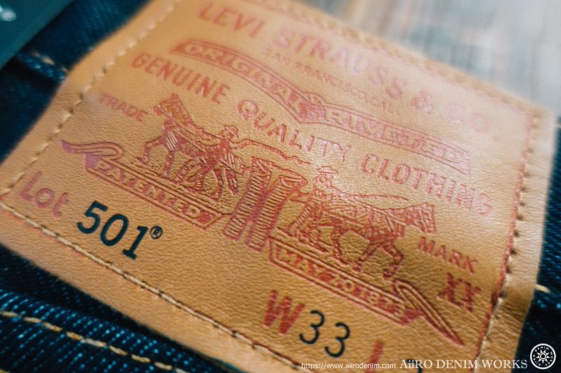 リーバイス501 2018FW ビッグE made in USA