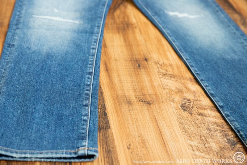 ユニクロ　おすすめジーンズ・デニム「スリムフィットダメージジーンズ」（UNIQLO）