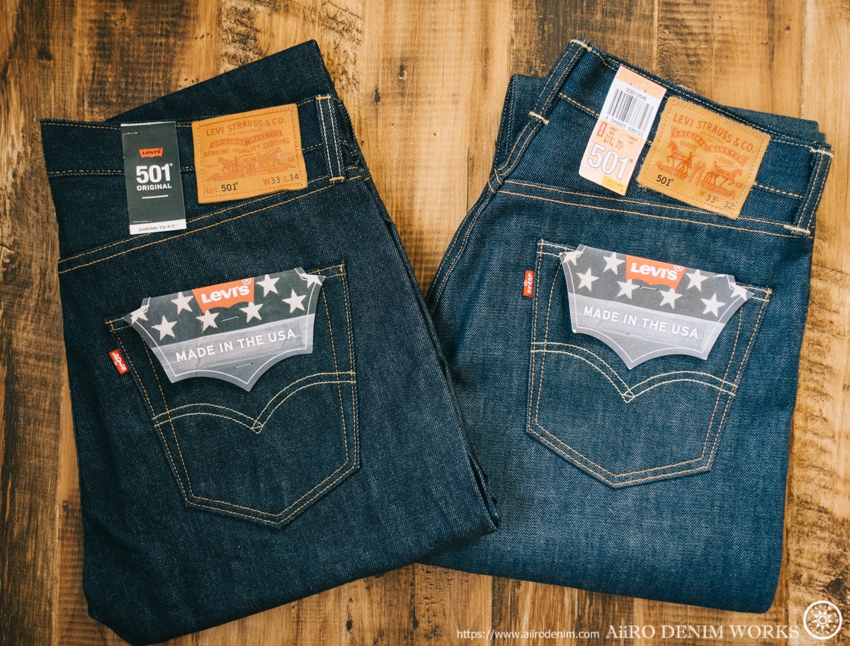 levi's 501 made in usa w31inch表記