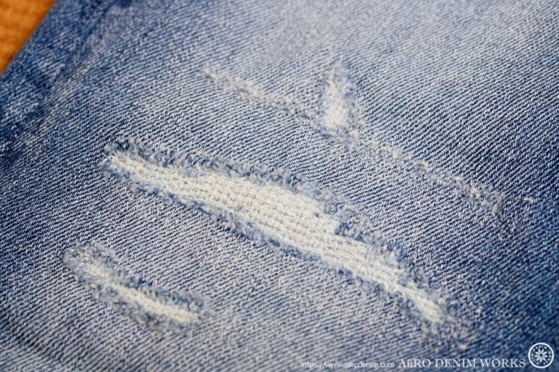 ユニクロ　おすすめジーンズ・デニム「スリムフィットダメージジーンズ」（UNIQLO）