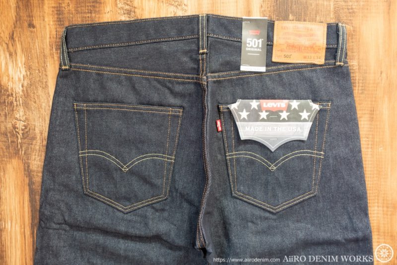 リーバイス501 2018FW ビッグE made in USA
