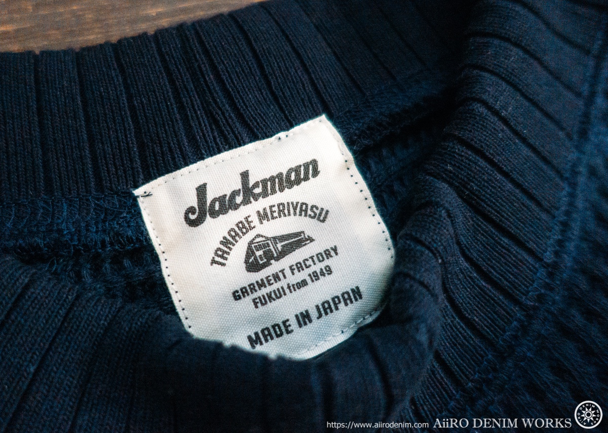 Jackman（ジャックマン）Waffle Midneck