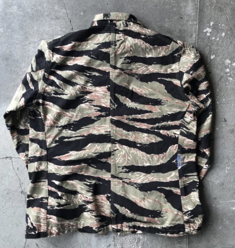 DENIMIO別注 TCB JEANS X DENIMIO TIGER CAMO ジャケット