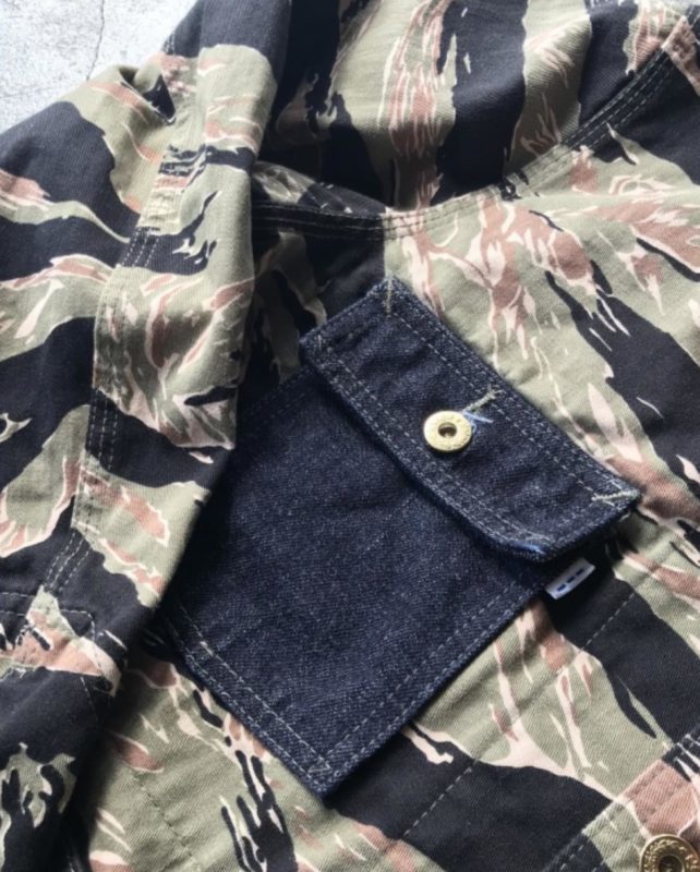 DENIMIO別注 TCB JEANS X DENIMIO TIGER CAMO ジャケット