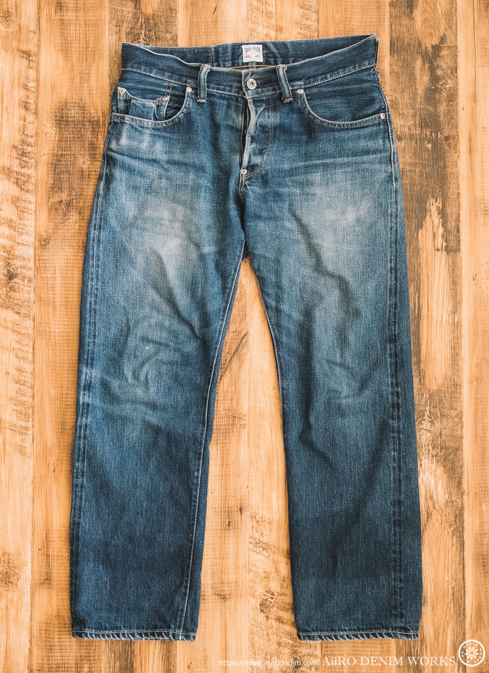 ジーンズ Cherokee 私物穿き込み15ヶ月 洗濯50回の色落ちレポート Aiiro Denim Works