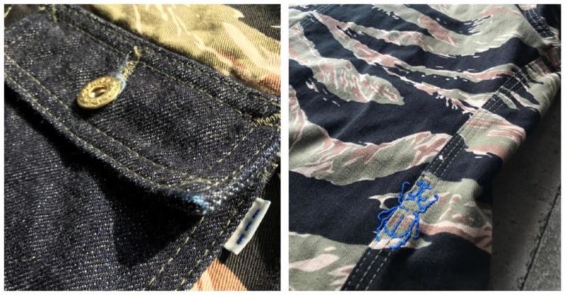 DENIMIO別注 TCB JEANS X DENIMIO TIGER CAMO ジャケット