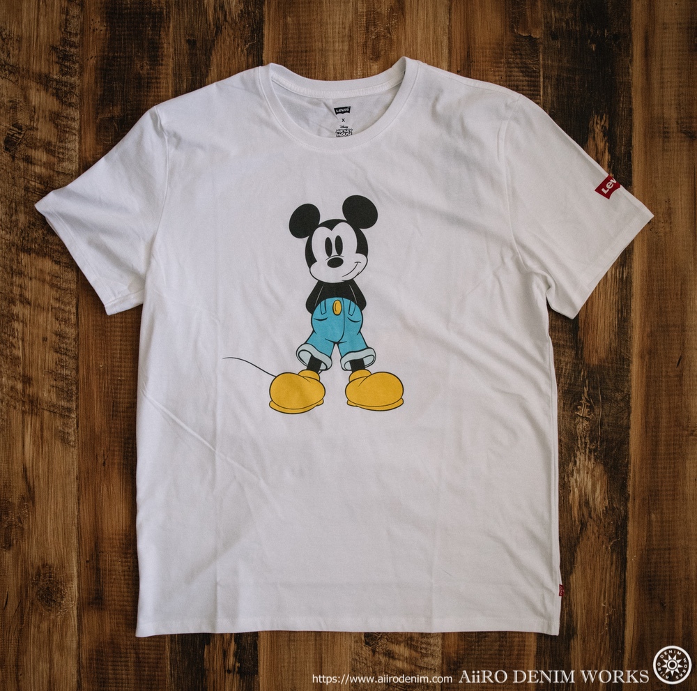 ミッキーマウス ブルージーンズTシャツ （リーバイス ディズニーコレクション） | AiiRO DENIM WORKS