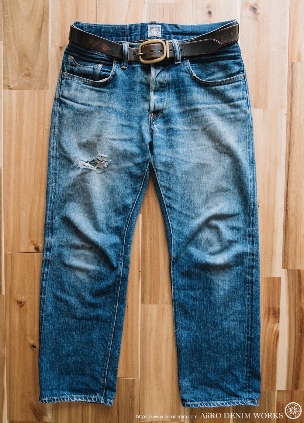 オリジナルジーンズ Cherokee 穿き込み23ヶ月洗濯62回の色落ちレポート Aiiro Denim Works
